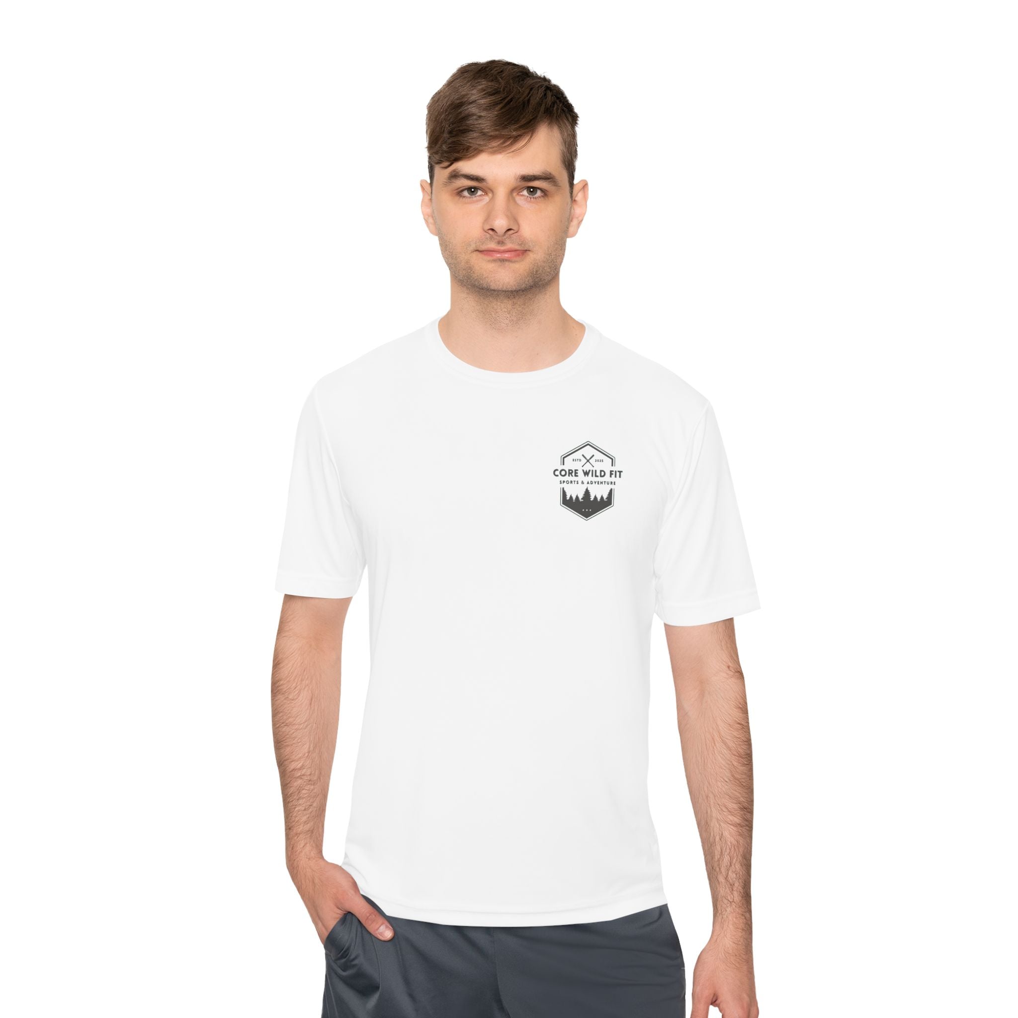 Fearless Adventure Tee | Unisex Moisture Wicking Shirt, Athletic Top, Outdoor Apparel, Gifts for Nature Lovers, Fitness Wear