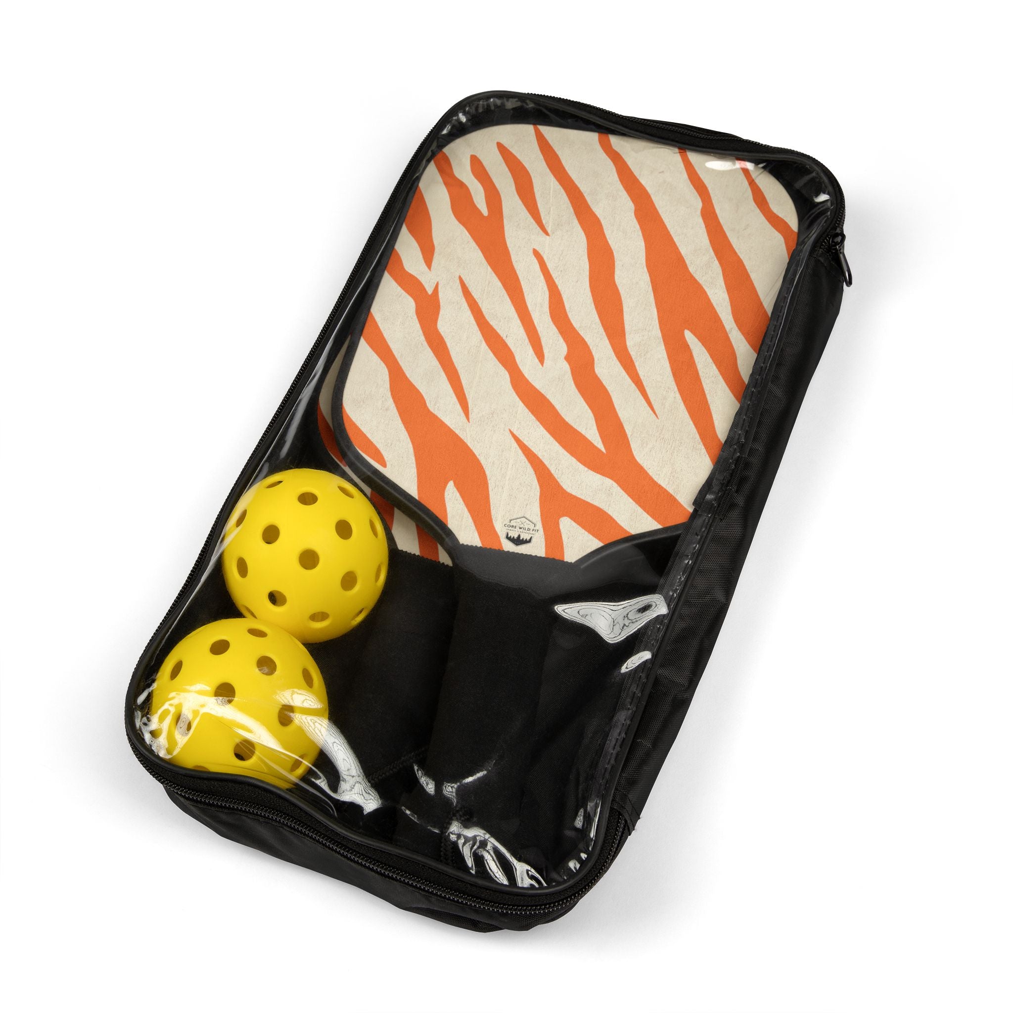 Pickleball Paddle Set, Vibrant Zebra Grip, Perfect for Outdoor Fun, Sports Gift, Summer Activities, Kids & Adults